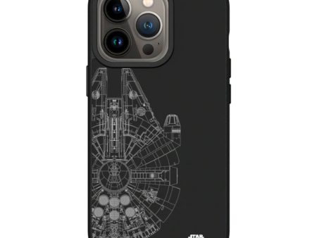 iPhone 13 Pro RhinoShield SolidSuit Cover m. Star Wars - Millennium Falcon (DEMO) For Discount