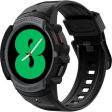 Samsung Galaxy Watch 4 (44mm) SPIGEN Rugged Armor Pro Case - TPU Cover inkl. Rem - Kul Grå (DEMO) Hot on Sale