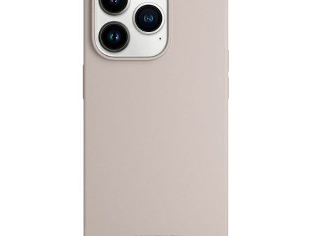 Vonmählen iPhone 13 Pro Eco Silikone Cover - MagSafe Kompatibel - Beige Supply