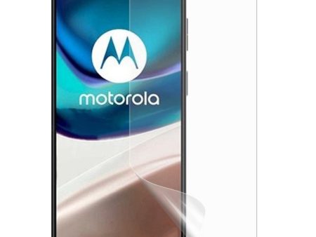 Motorola Moto G42   G72 PET Beskyttelsesfilm - Gennemsigtig Online Sale