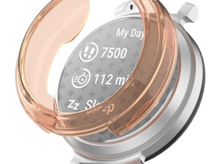 Garmin Lily 2   Lily 2 Classic Fleksibelt Plastik Cover - Rose Gold For Sale