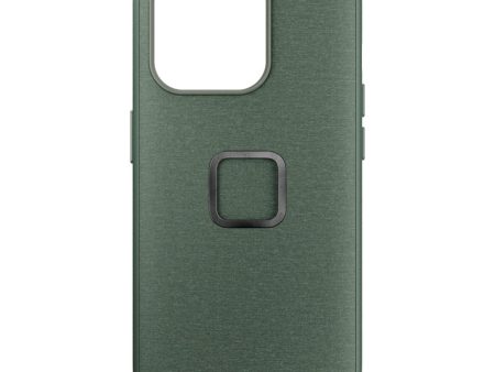 iPhone 15 Pro Peak Design Stof Cover m. SlimLink Beslag - MagSafe Kompatibel - Sage (DEMO) Fashion