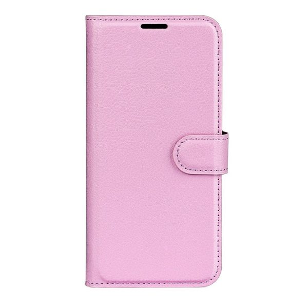 EIDERWOOD Samsung Galaxy Xcover 7 Litchi Læder Cover m. Pung - Lyserød Online now