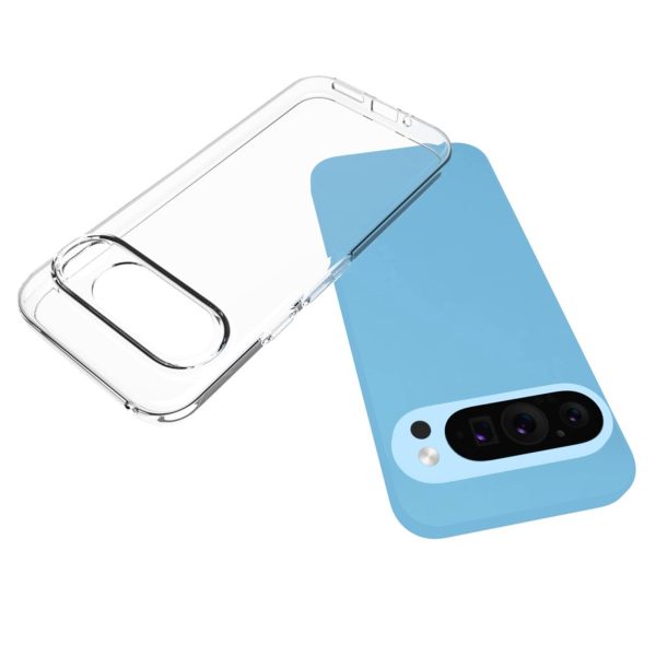 EIDERWOOD Google Pixel 9   9 Pro Fleksibelt Plastik Cover - Gennemsigtig For Cheap