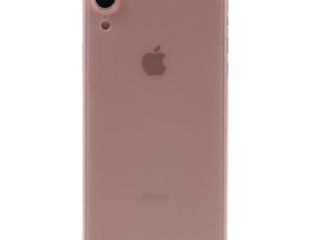 EIDERWOOD iPhone XR Tyndt Plastik Cover - Rose Gold Online now