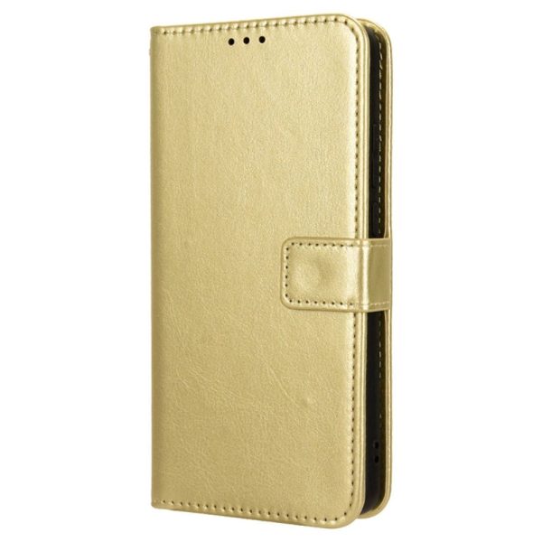 EIDERWOOD OnePlus 12R Blankt Læder Cover m. Pung & Strop - Guld Online