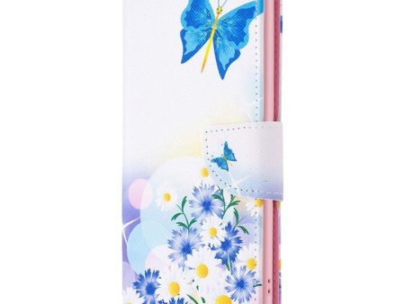 EIDERWOOD Google Pixel 8a Læder Cover m. Pung & Print - Sommerfugl & Blomster Hot on Sale