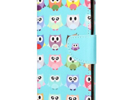 EIDERWOOD Motorola Moto G24 Power Læder Cover m. Pung & Print - Ugler Online Hot Sale