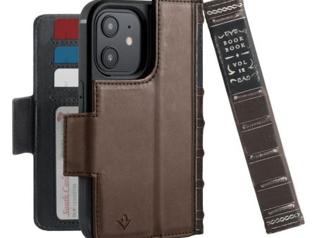 iPhone 12 Mini Twelve South BookBook Cover - MagSafe Kompatibel - Brun Sale