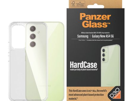 Samsung Galaxy A55 (5G) Cover PanzerGlass D3O Bio HardCase - Gennemsigtig Sale