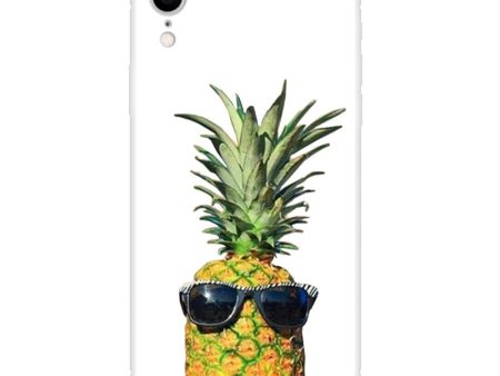 EIDERWOOD iPhone XR Fleksibel Plastik Cover m. Print - Ananas Fashion