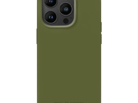 iDeal Of Sweden iPhone 14 Pro Silicone Case - Khaki Online Hot Sale