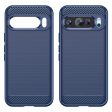 EIDERWOOD Google Pixel 9   9 Pro Brushed Carbon Cover - Blå Cheap