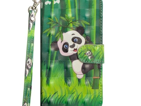 EIDERWOOD iPhone XR Læder Cover m. Pung & Strop - Panda Fashion