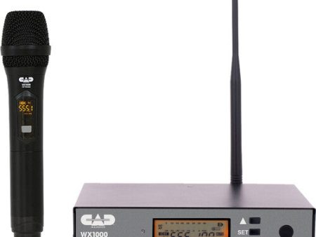 CAD WX1000HH Wireless Cardioid Handheld Microphone System (510 to 570 MHz) For Discount