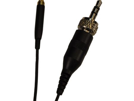 Provider Series E-CABLE Countryman E6 Cable Replacement for Sennheiser 3.5mm (Black) Online Sale