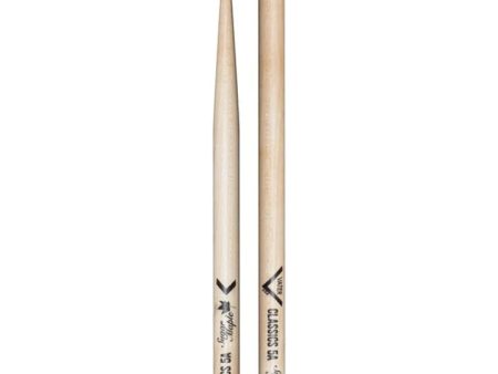 Vater VSMC5AW Sugar Maple Classics 5A Wood Tip Drumsticks on Sale