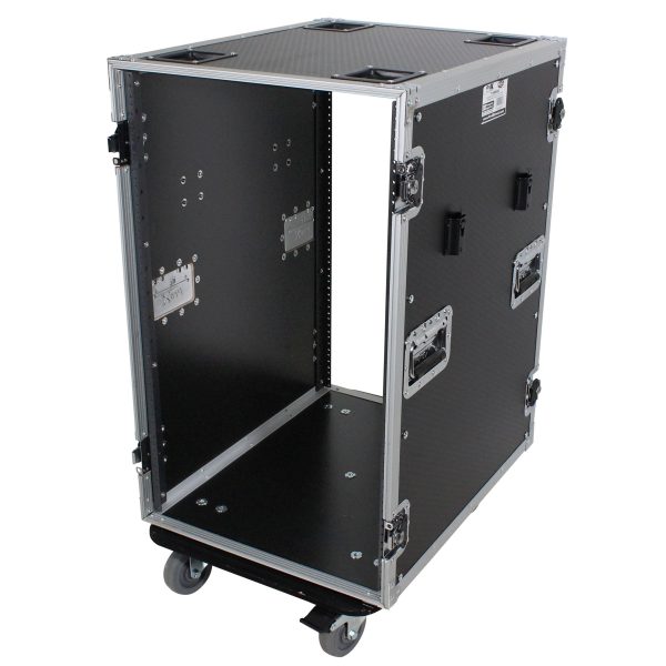 ProX T-18RSS24WDST 18U Space Amp Rack Mount ATA Flight Case 24 Inch Depth w Casters Online Hot Sale