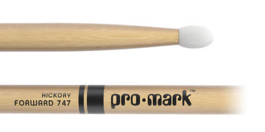 Pro-Mark TX747N 747 Nylon Tip Hickory Sticks For Sale