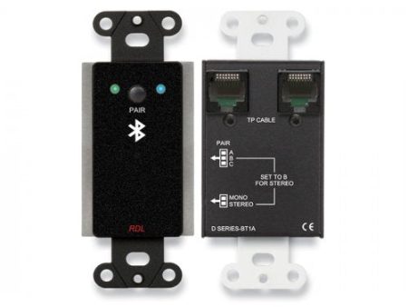 RDL DB-BT1A Bluetooth Audio Format-A Interface Wall Plate Cheap