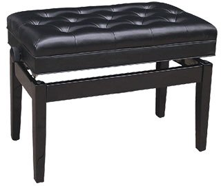 Profile PPB-305C Piano Bench w  Compartment - Black Online Hot Sale