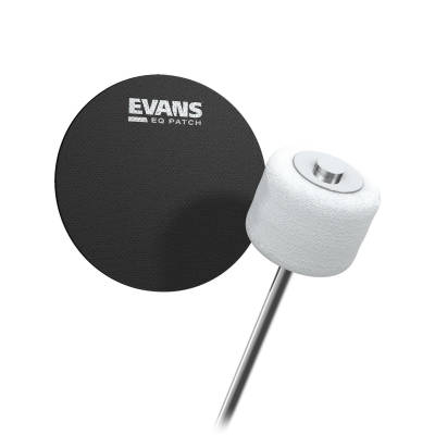 Evans EQPB1 EQ Patch Nylon Single Pedal (Black) Online now