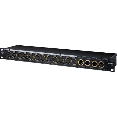 Black Lion Audio PBR XLR 16-Point Gold-Plated XLR Patchbay Sale