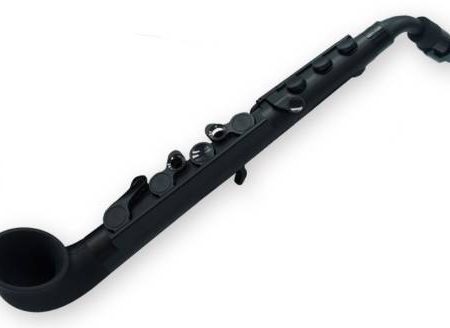 Nuvo N520JBBK jSax Plastic Curved Starter Saxophone V2 (Black) Sale