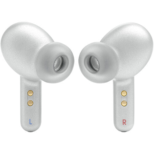 JBL Live Pro 2 Noise-Canceling True Wireless In-Ear Headphones (Silver) Discount