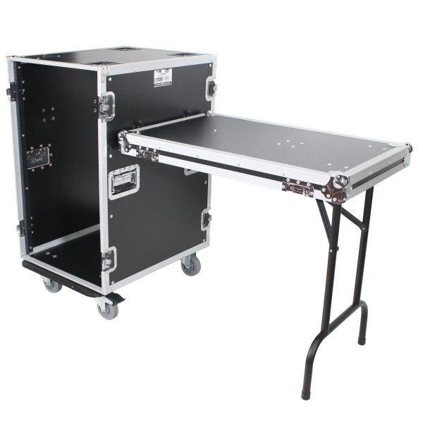 ProX T-18RSS24WDST 18U Space Amp Rack Mount ATA Flight Case 24 Inch Depth w Casters Online Hot Sale