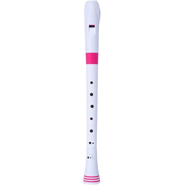 Nuvo N310RDPKB Recorder with Transvinyl Case Baroque (White Pink) Online now