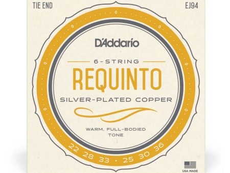 D Addario EJ94 Silverplated Copper Wound on Nylon Requinto Strings Fashion