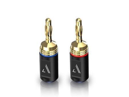 Austere 5SBNN22P Audio V Series Banana Adapter Jacks - 2 Pair For Discount