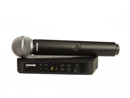 Shure BLX24 SM58-H11 Wireless Handheld Mic System Frequency H11 For Sale