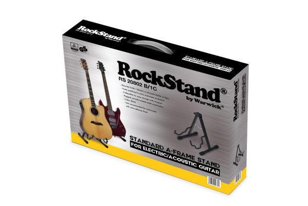 RockStand Standard A-Frame Stand for Acoustic & Electric Guitar Bass Hot on Sale