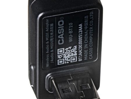 Casio WU-BT10 Wireless Bluetooth MIDI and Audio Adapter for Select Casio Keyboards Online Hot Sale