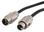 RockBoard RBO CAB F XLR 600 BK Flat XLR Cable - 600 cm   236 7 32  Online Sale