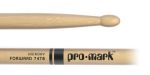 Pro-Mark TX747BW Hickory 747B   Super Rock   Wood Tip Drumstick Online now