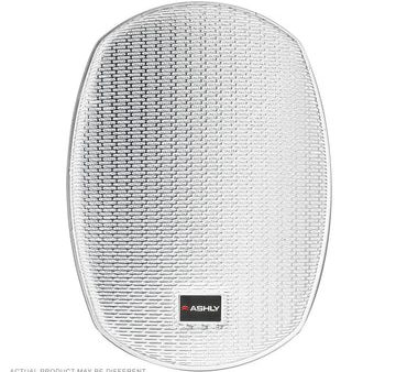 Ashly AW5.2TW All Weather Speaker (pair) - 50W 30W at 8 Ohms 70 Volt, -10dB at 80Hz (White) Online Hot Sale