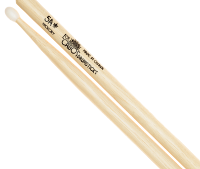 Los Cabos LCD5AHN Nylon-Tipped Hickory 5A Drumstick Discount