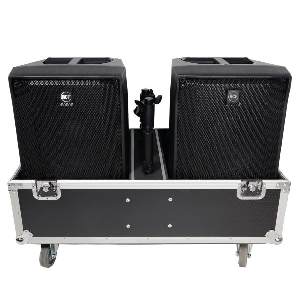 ProX X-RCF-EVOX8J8X2W ATA Style Flight-Road Case For RCF EVOX 8 J8 JMIX8 Speaker Array System Fits Two Speakers and Subs Discount