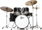 Gretsch Drums RN2-E605-PB 5-Piece (10 12 14 20 14) Shell Pack With 20  Kick And Snare (Piano Black) For Cheap