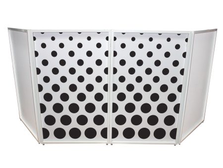 ProX XF-SDOTSX2 Polka Dots Facade Enhancement Scrims (Black Dots on White) Discount