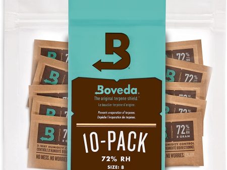 Boveda B72-08-10P 72% RH 2-Way Humidity Control 10-Pack For Cheap