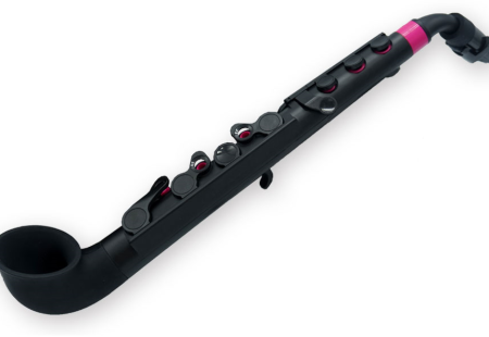 Nuvo N520JBPK jSax Plastic Curved Starter Saxophone V2 (Black Pink) Online