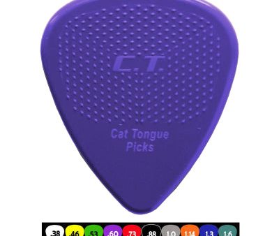 Cat s Tongue J-CT13 Grip Brain Picks - 72 Pack (1.3 Blue) Cheap