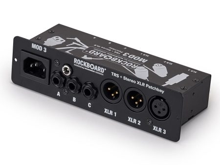 RockBoard RBO B MOD 3 V2 All-in-One TRS & XLR Patchbay for Vocalists & Acoustic Players Online now