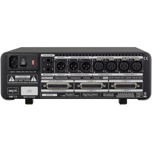 SPL SMC 7.1 Surround Monitor Controller + Expansion Rack (Silver) Hot on Sale