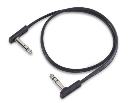 RockBoard RBO CAB F TRS 60 BK Flat TRS Cable - 60 cm Online Hot Sale