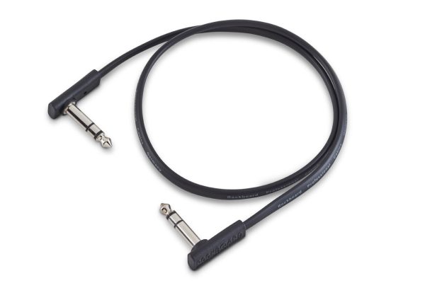 RockBoard RBO CAB F TRS 60 BK Flat TRS Cable - 60 cm Online Hot Sale